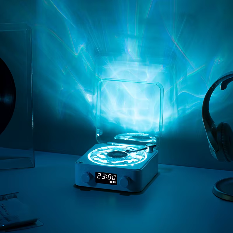White Noise Machine with RGB Night Light for Bluetooth Speaker for Sleep for Outdoor Computer and Mobile Phone Use